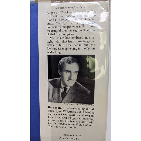 The Truth About Witchcraft Hans Holzer - First Edition 1969 - EX-LIBRARY - Picture 8 of 10